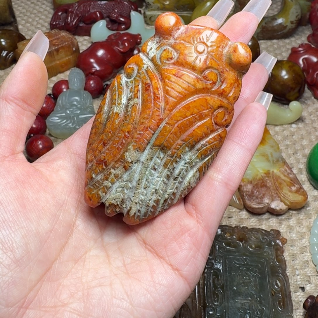 吊坠白玉菩提挂件