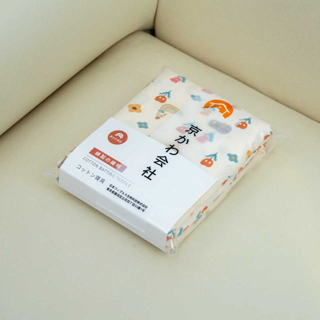 【京会社】双层纱床单230*240花花乐园