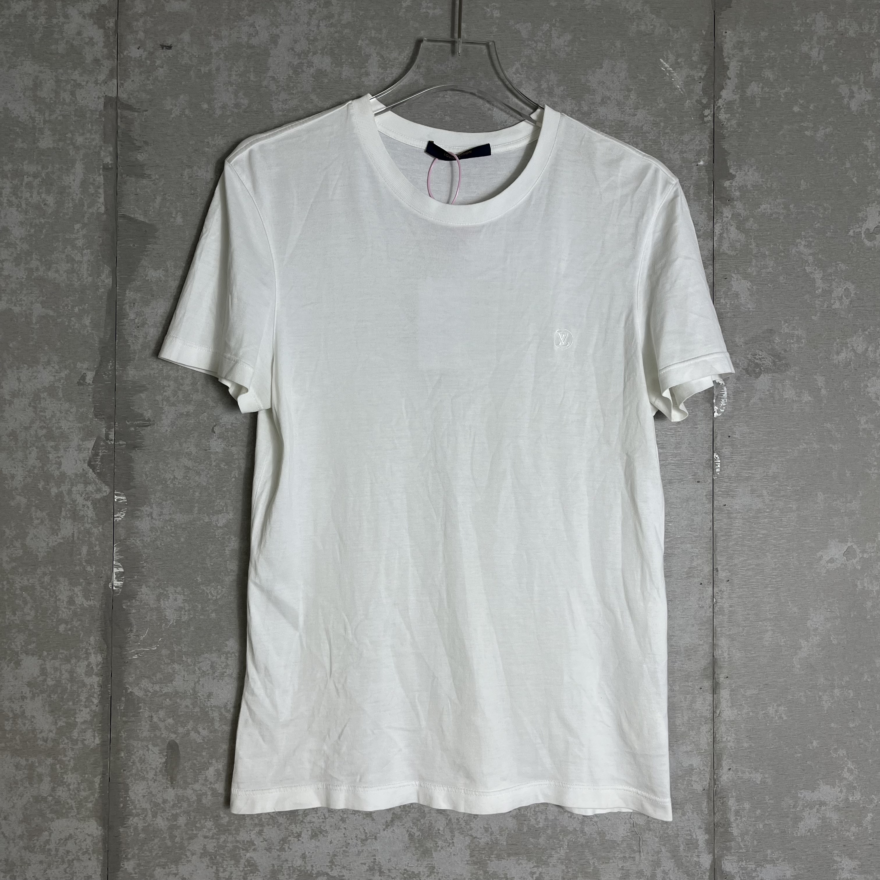 未使用 LouisVuitton/路易威登 S*1/字母刺绣logo短袖/11637/JP