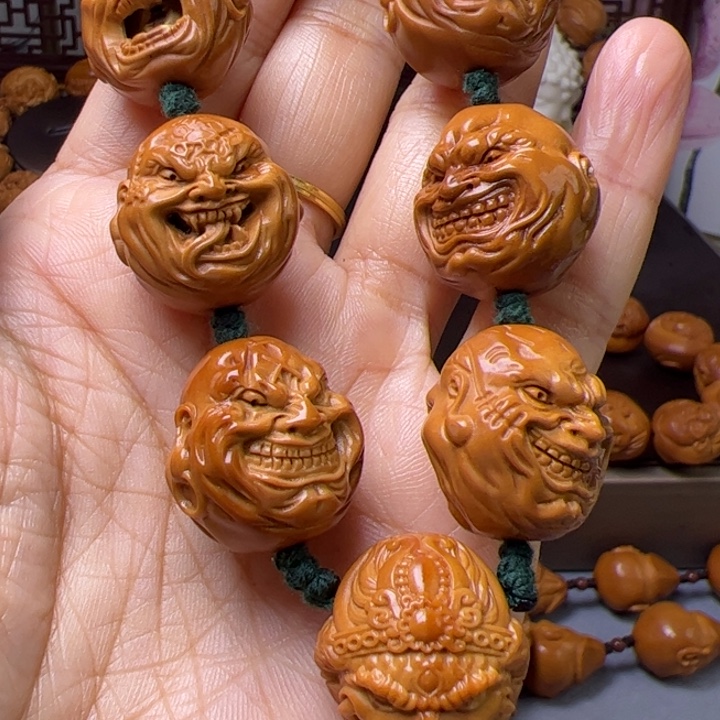 喂***鹿手串/手链橄榄核橄榄核