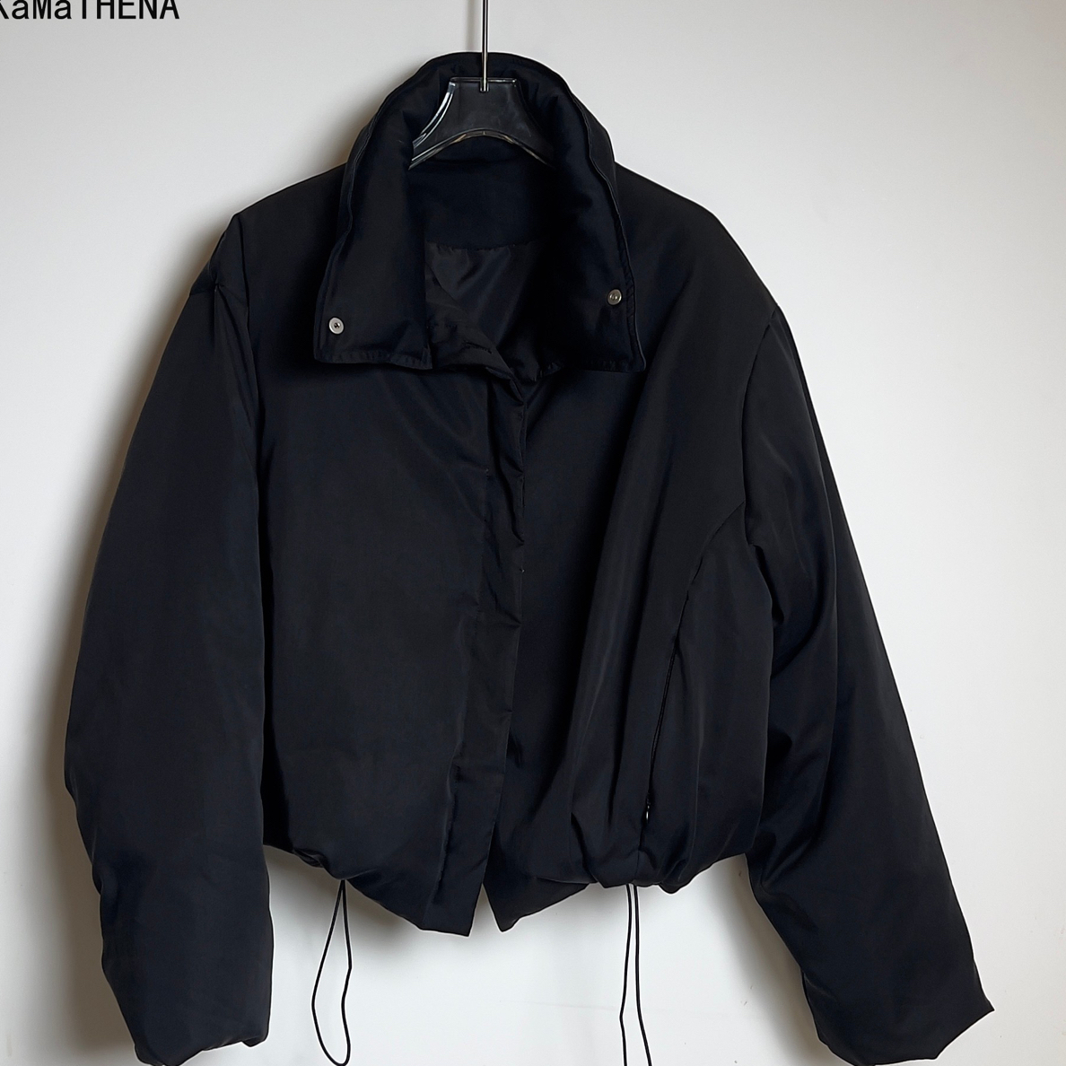 冬季新款小众立领加厚保暖羽绒服主推敖外套