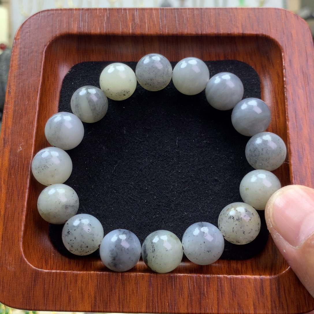 和田玉项圈未镶嵌青花卡12