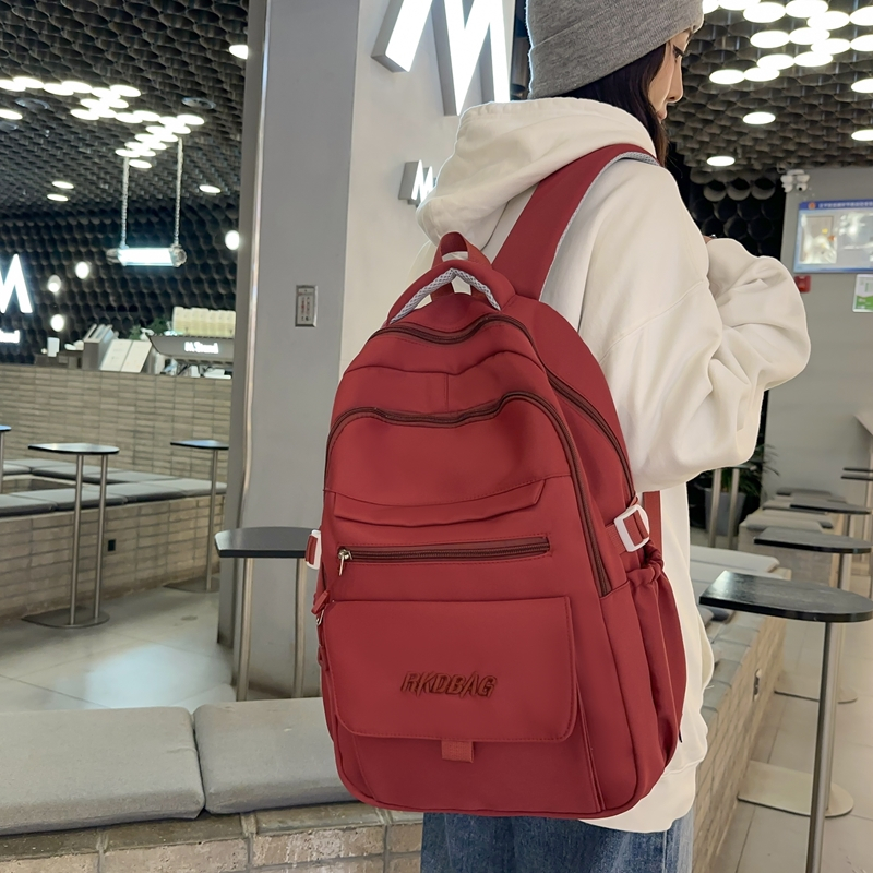 书包女初中高中生大容量多层双肩包男减负电脑背包大学生旅行包潮