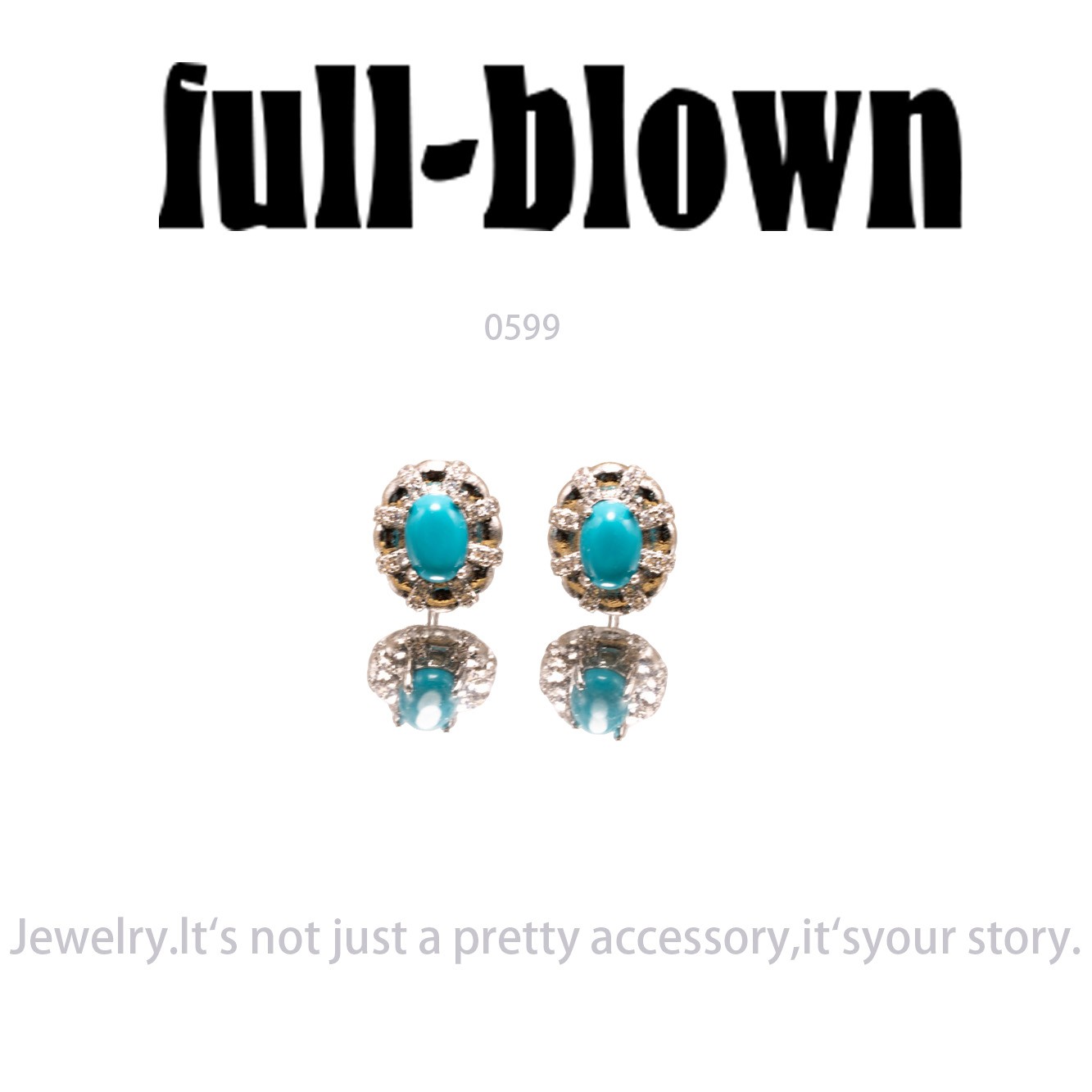 铜合金耳饰 时尚气质轻奢耳环新款小众设计高级感耳饰～0599