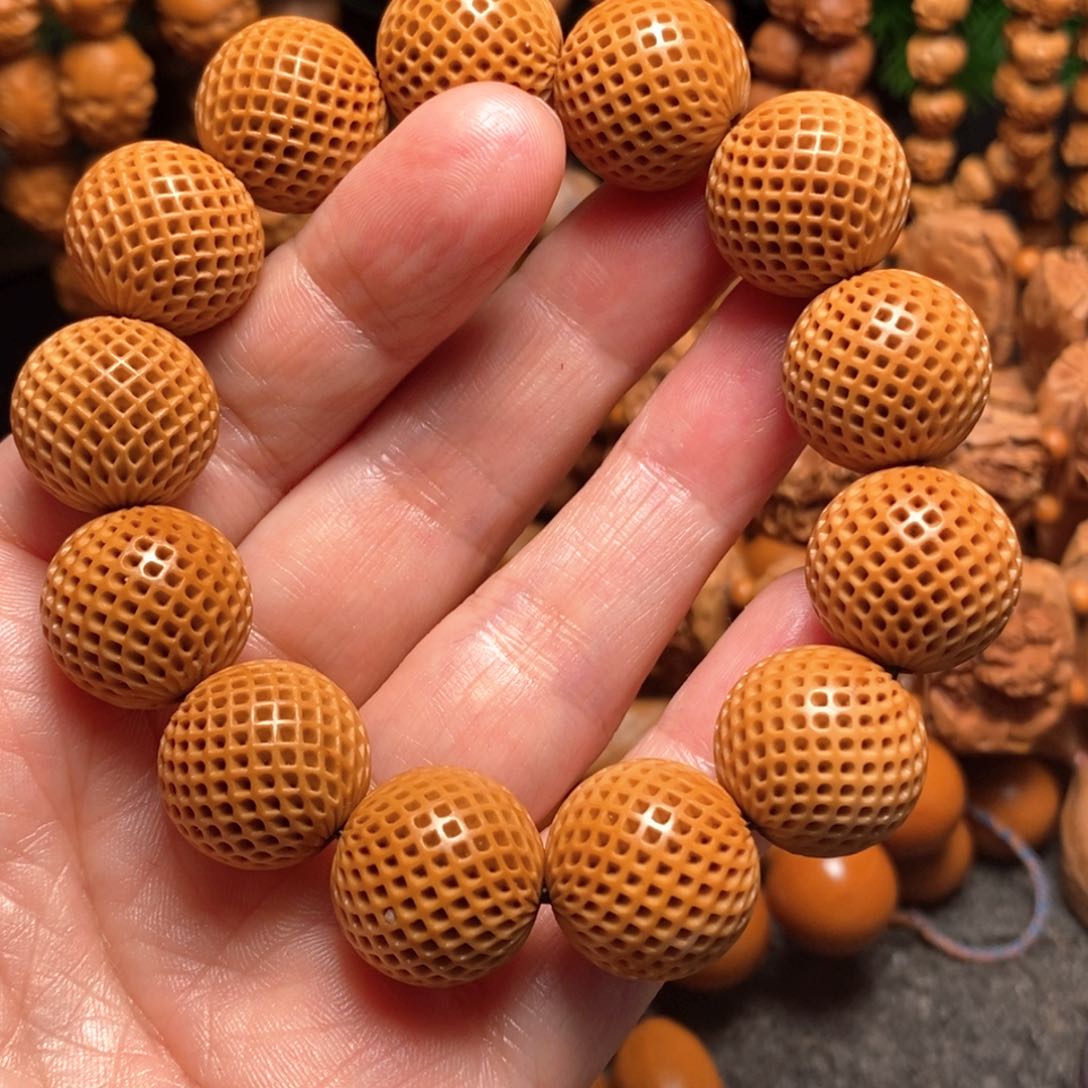 橄榄核手串/手链一**顺一网情深