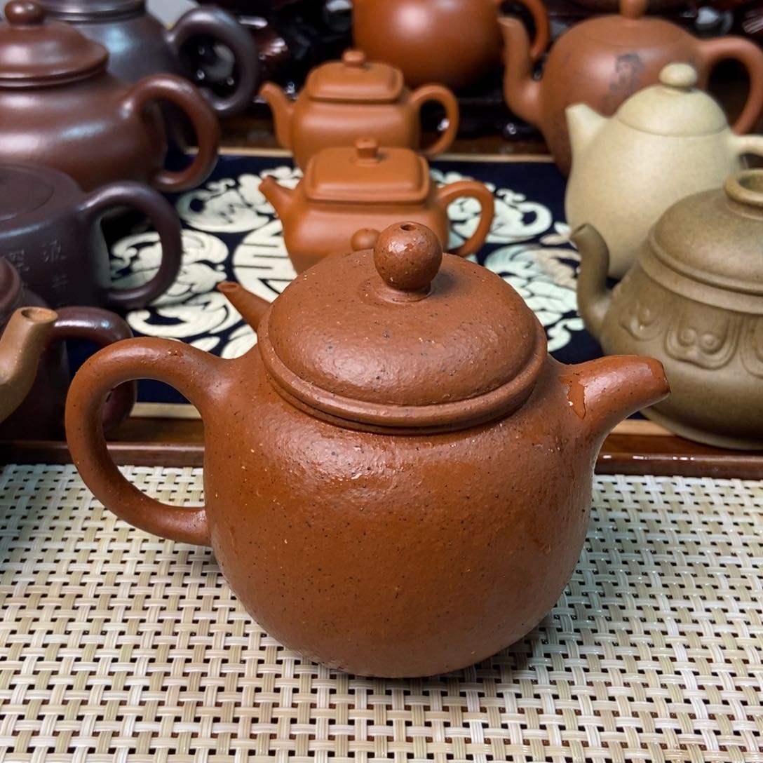 紫砂茶杯宜兴原矿紫砂泥料