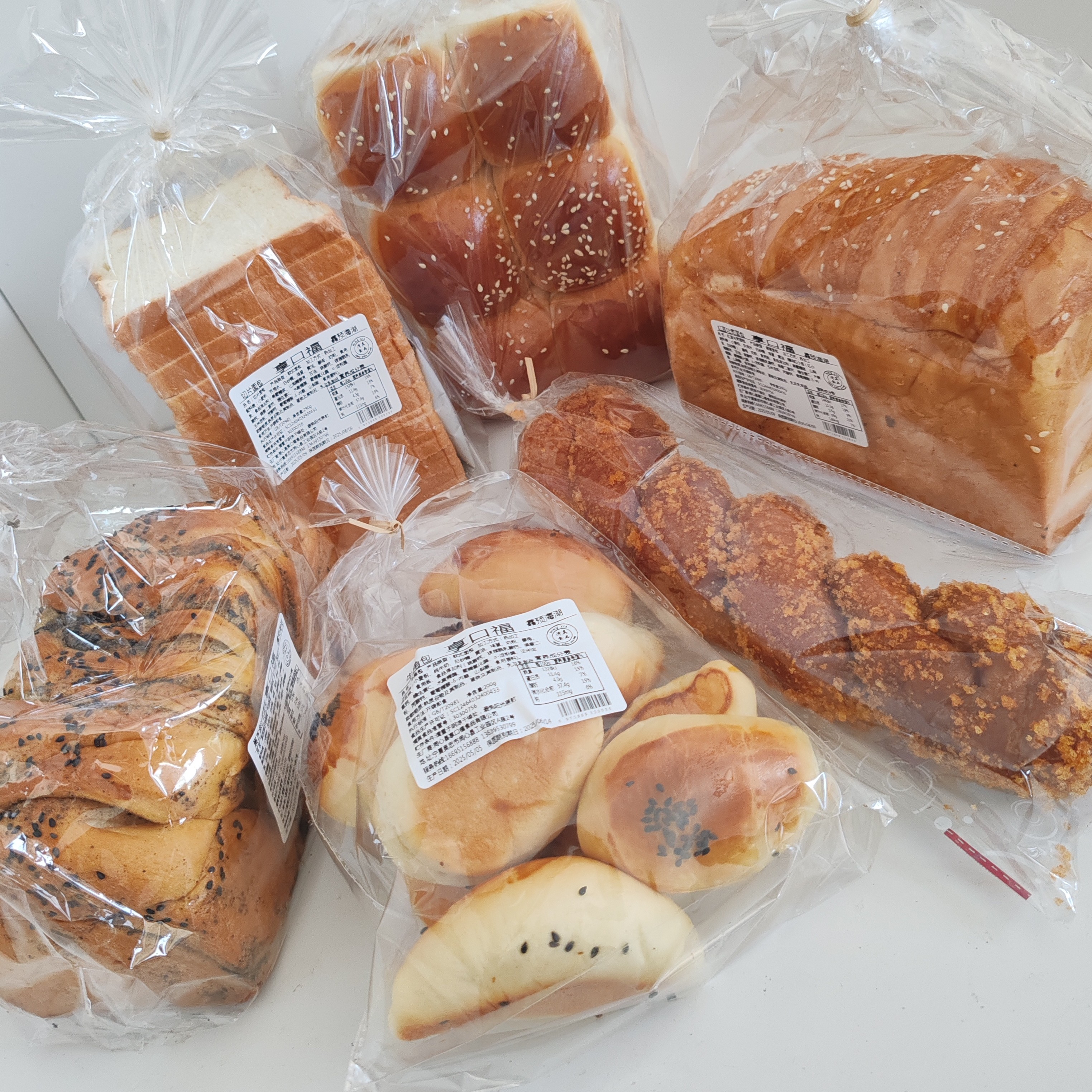 享口福面包组合拍一发六