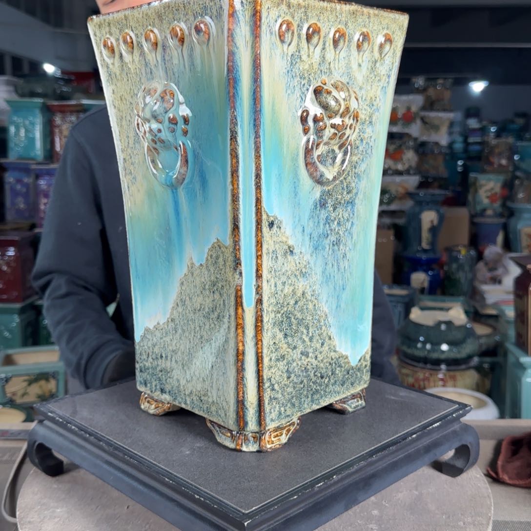 一风堂石湾花盆。565