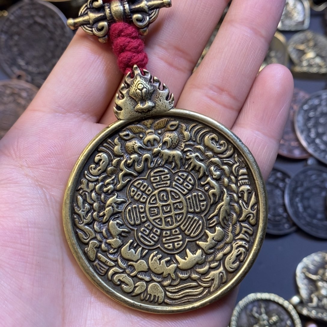 藏式九宫搭配挂件