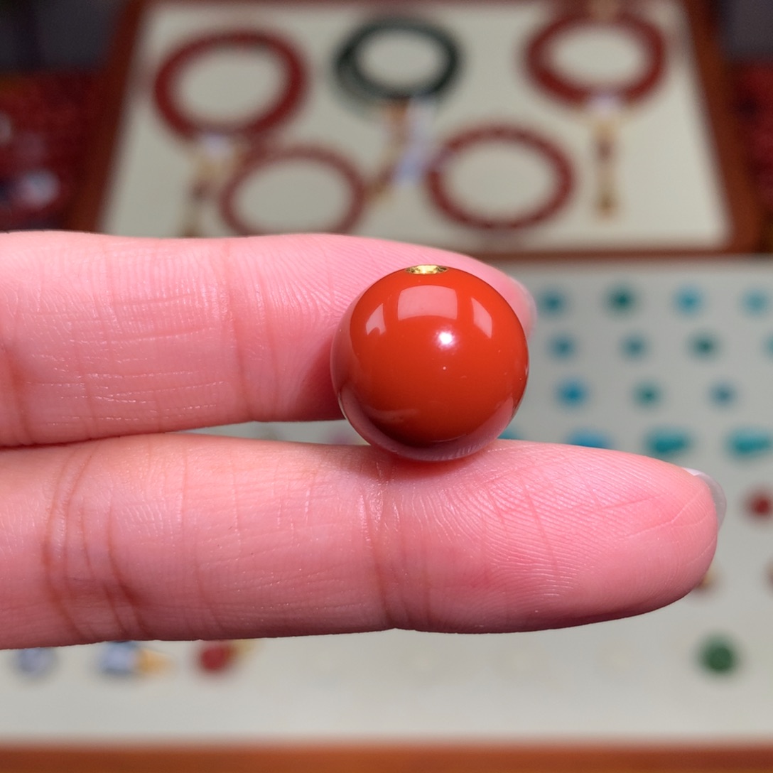 南红玛瑙颈饰未镶嵌