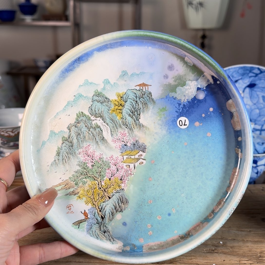 杯景德镇陶瓷柴烧多人