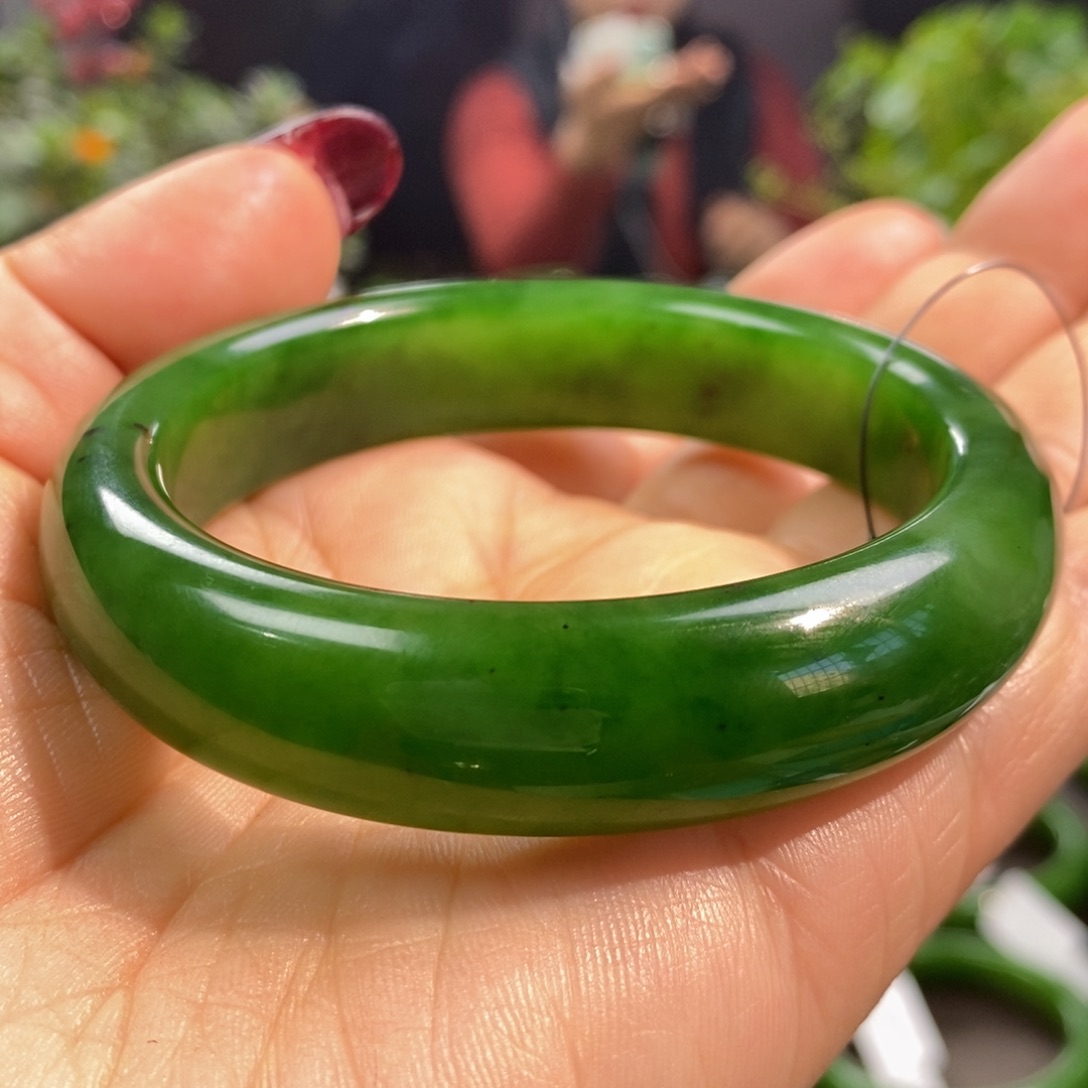 和田玉（碧玉）手镯未镶嵌