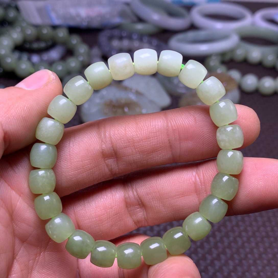 未镶嵌手串和田玉