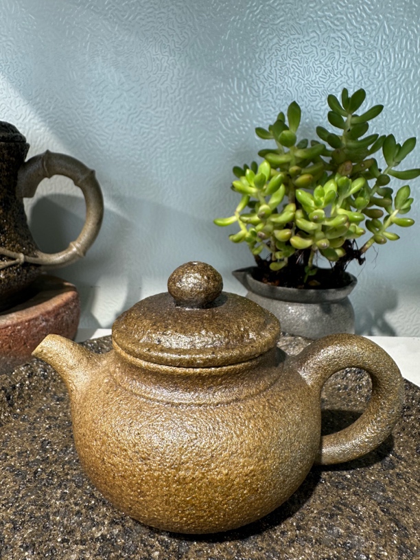 非遗荥经砂器古法碳烧叶江制特价全手工泡茶壶150毫升