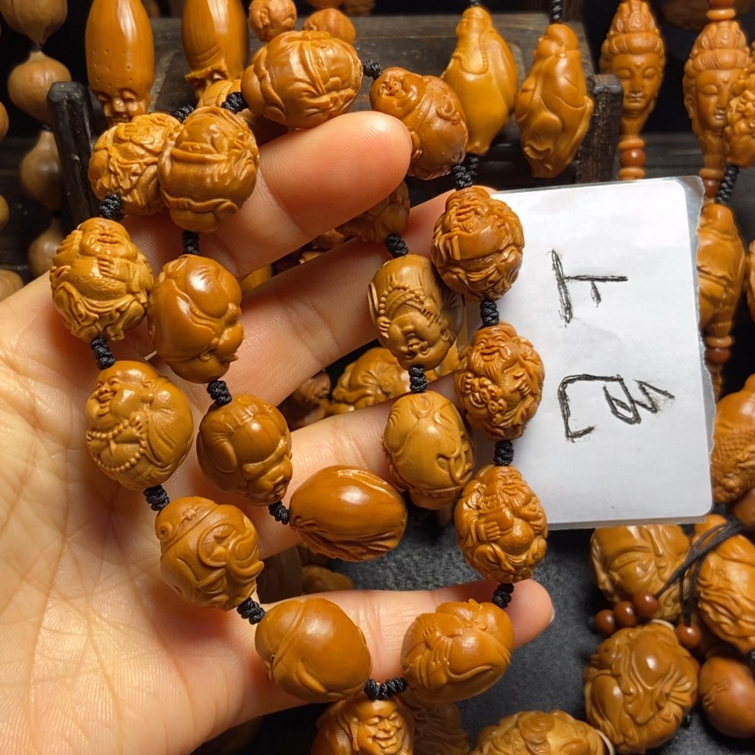 【闪购商品】手串/手链橄榄核强***笑财弥手持