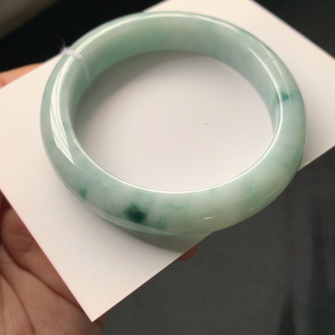 翡翠未镶嵌手镯21号54-48.7-10.4-7.5贵妃推荐