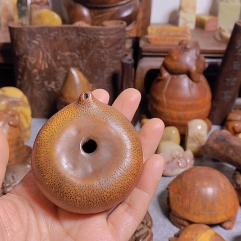 香榧木@***起华彩木作摆件