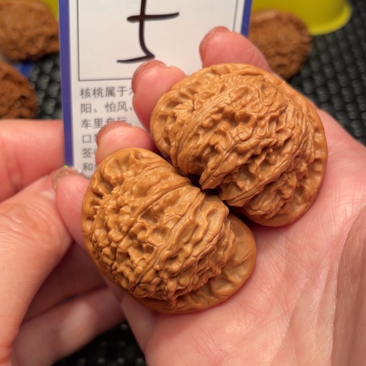 文玩核桃把件45狮子头5