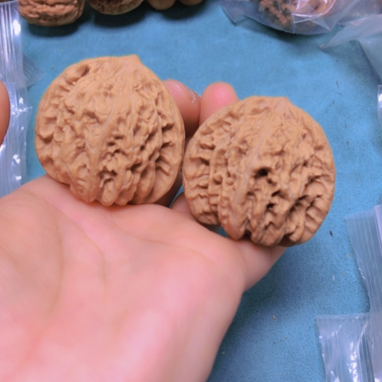 【闪购商品】把件核桃43霞云岭全品