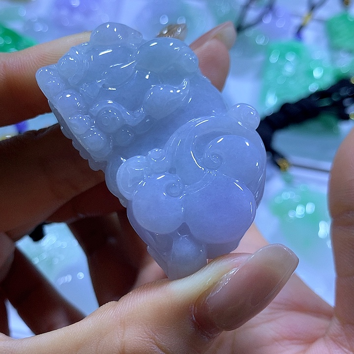 翡翠未镶嵌颈饰天然翡翠A货吊坠