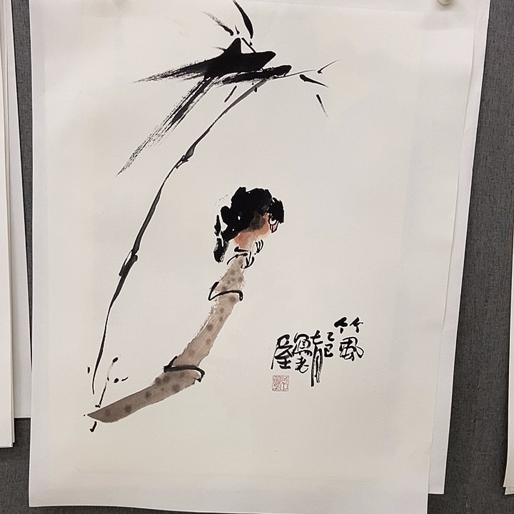 国画手寫手繪作品80