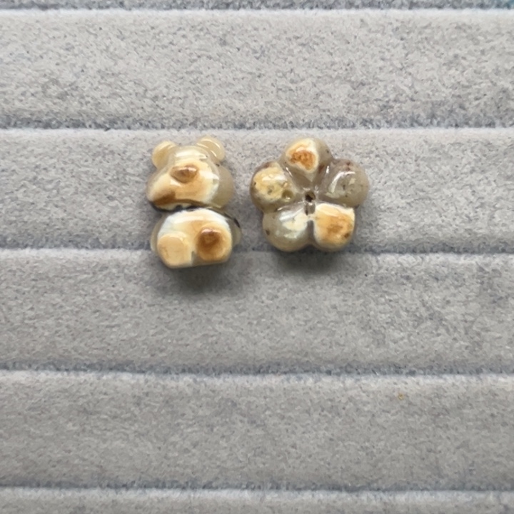 裸石琥珀未镶嵌缪****室天然蜜蜡配件