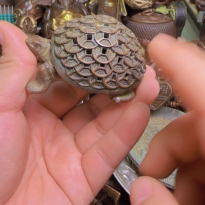 铜器办公室茶室摆件