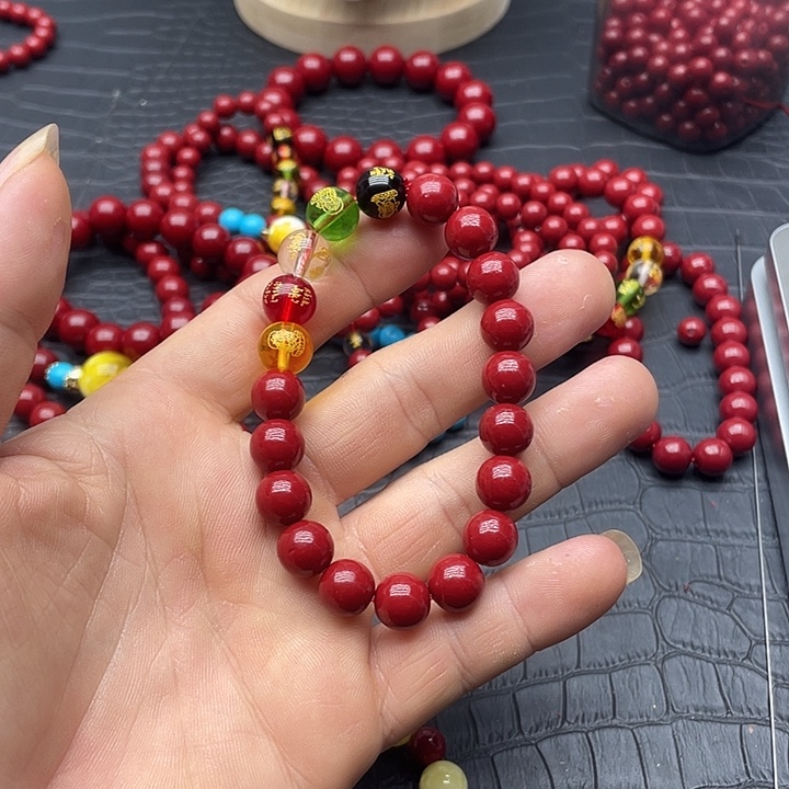 天然辰砂朱砂单圈