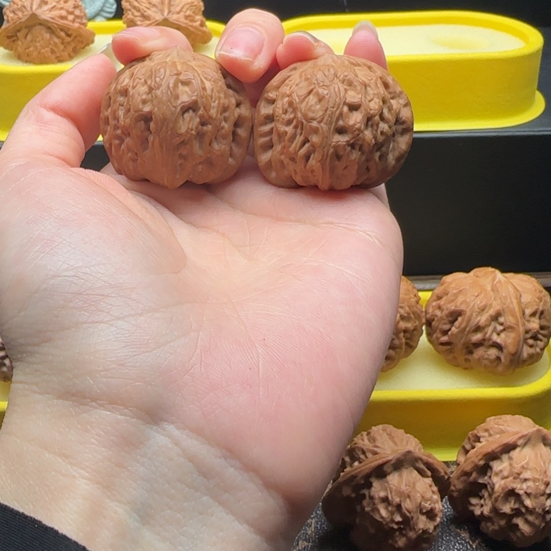 文玩核桃把件38战鼓