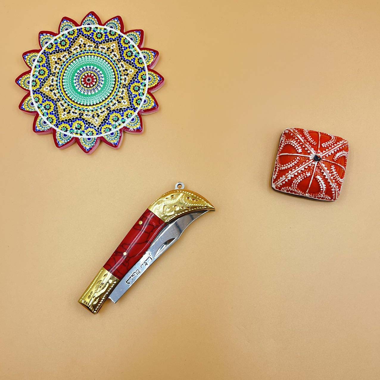 【英吉沙】吃肉吃水果折叠小刀