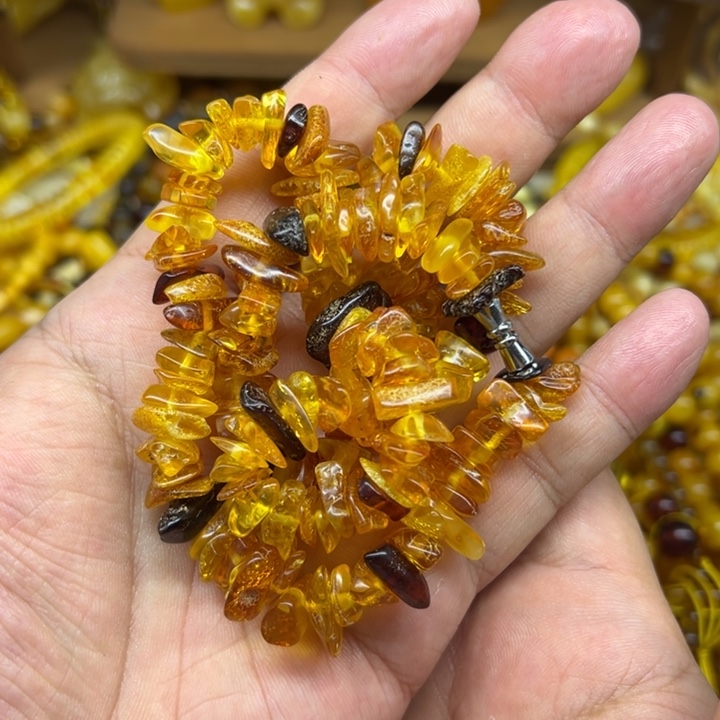 琥珀未镶嵌珠宝奇石