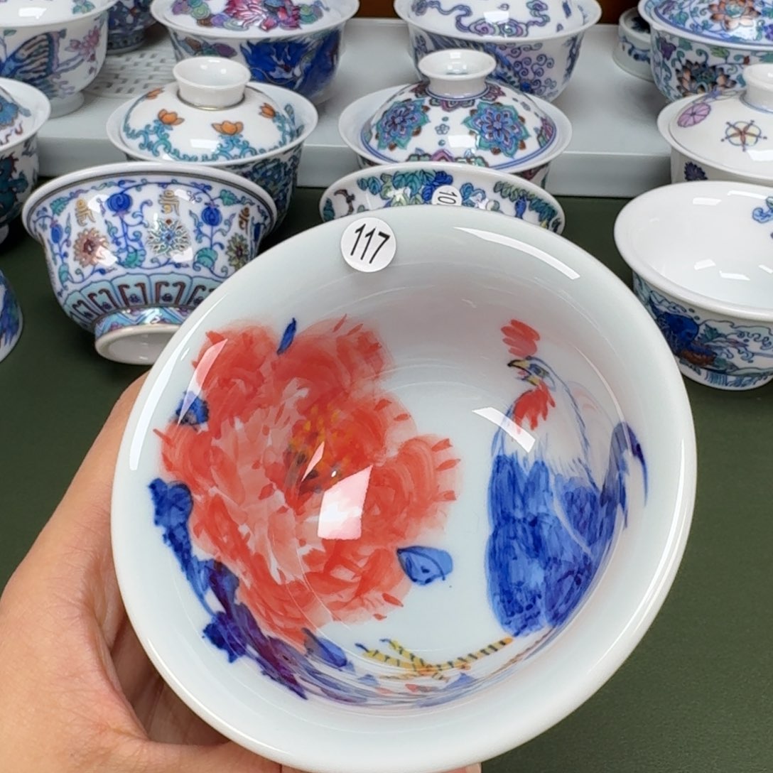 沙沙手工手绘茶具117