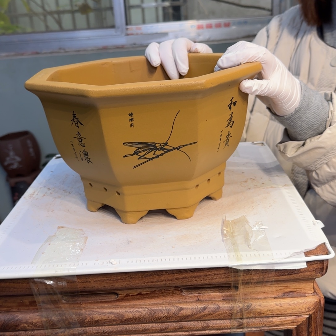 紫砂花盆紫砂口径27