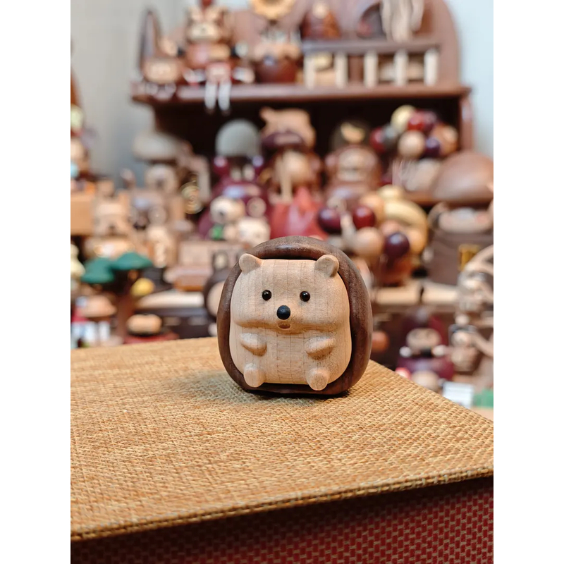 兜兜家居｜小宝宝刺猬创意工艺品摆件节日礼物送礼潮玩网红小摆件