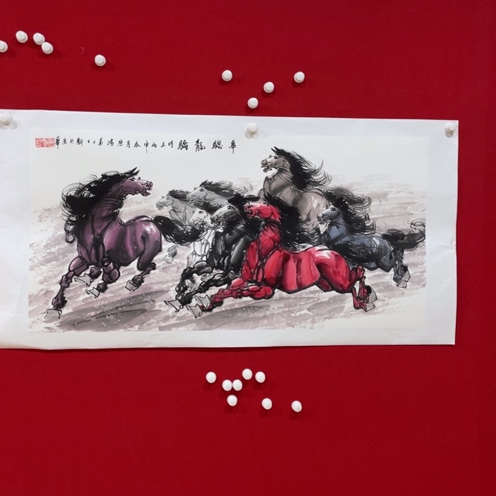 日新画作欣赏作品