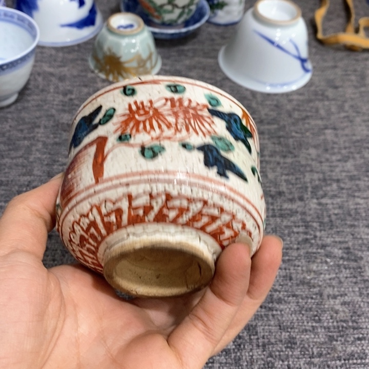 紫砂茶杯非常漂亮好看的碗