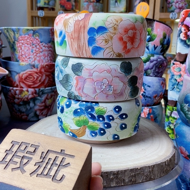 景德镇艺术手绘作品