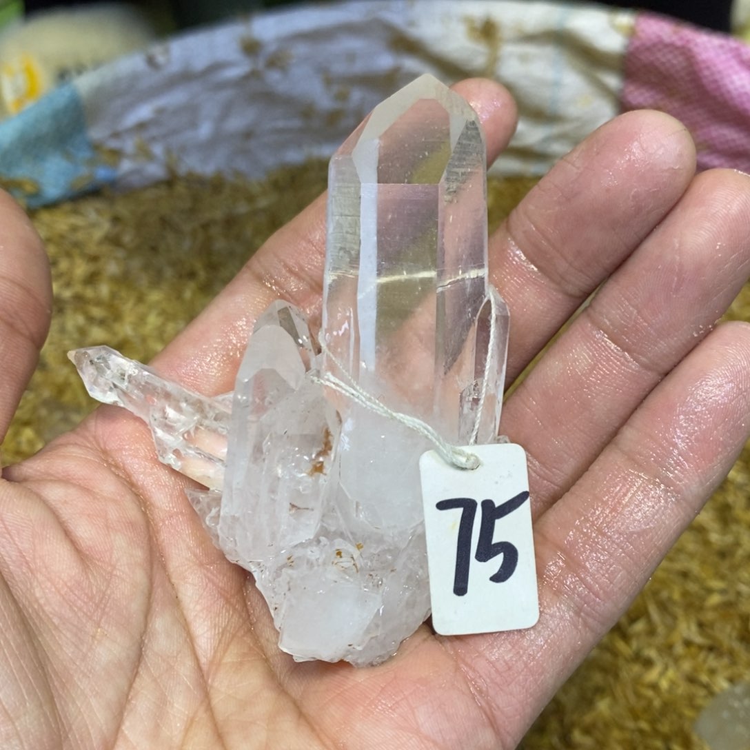 水晶水晶原石摆件未镶嵌
