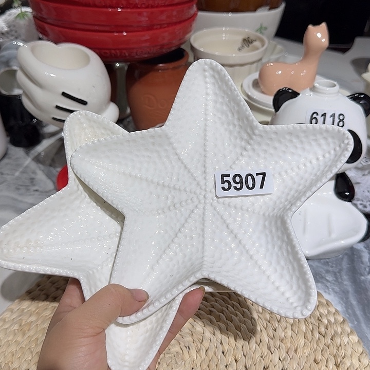 瓷片微瑕陶瓷满15包邮5907