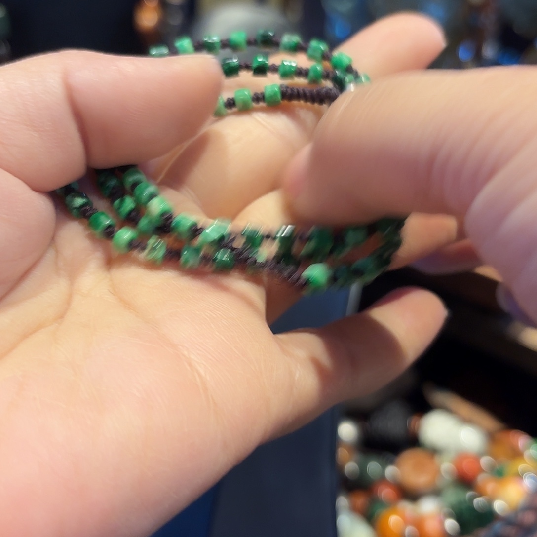 翡翠未镶嵌颈饰原创