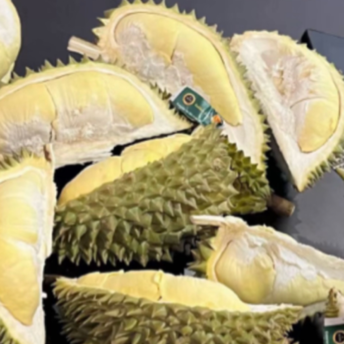 【夹生过熟不退换不差评】特价金枕鲜榴莲核小同城配送 88 一份 1000 克金枕越南