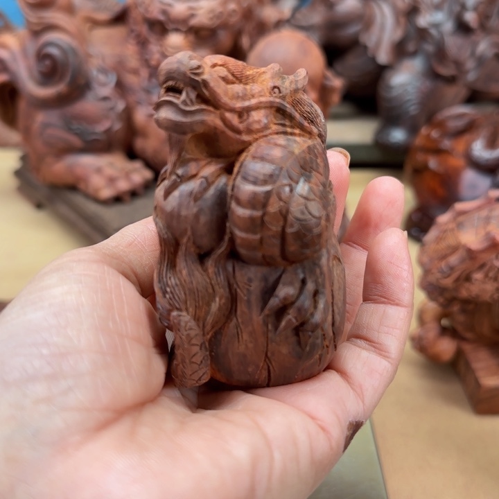 风***向黄花梨/降香黄檀龙蛋