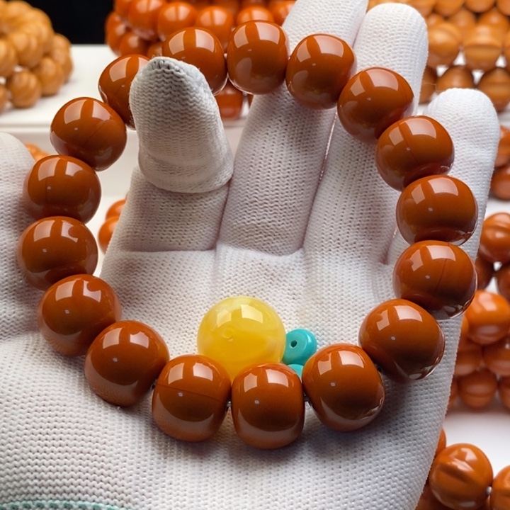 猴头核桃手串革**际尺寸16