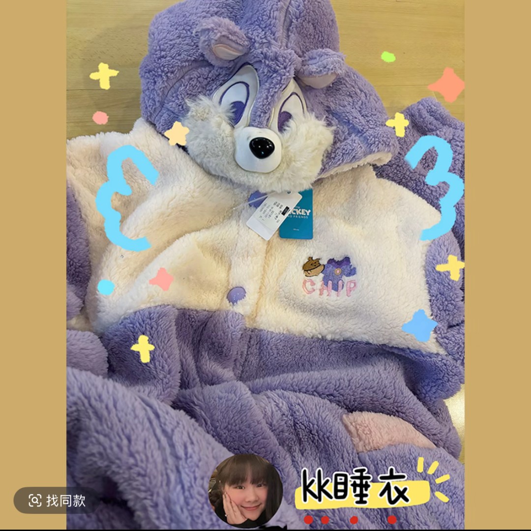 500-540女秋冬冬季字母睡袍女士长款睡衣外穿家居服睡裙浴袍