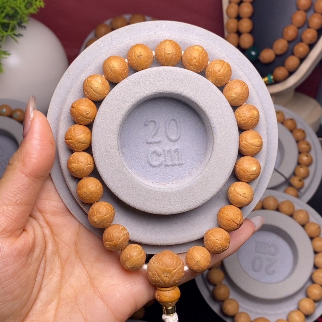 用***1凤眼菩提手串11.5素串