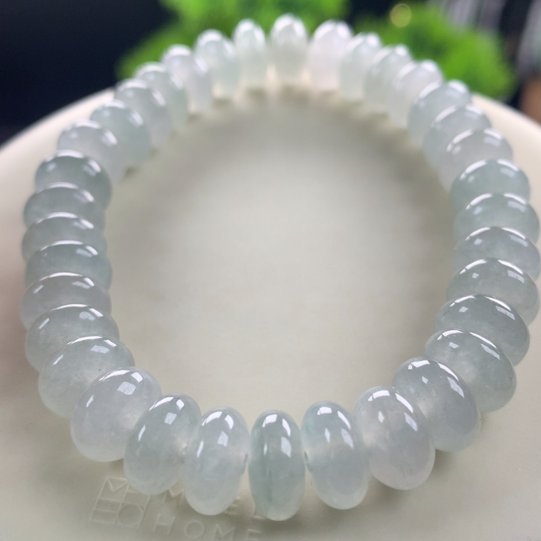 翡翠未镶嵌手链11号卡9.3