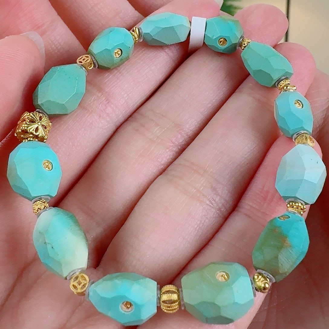 绿松石珠宝奇石未镶嵌