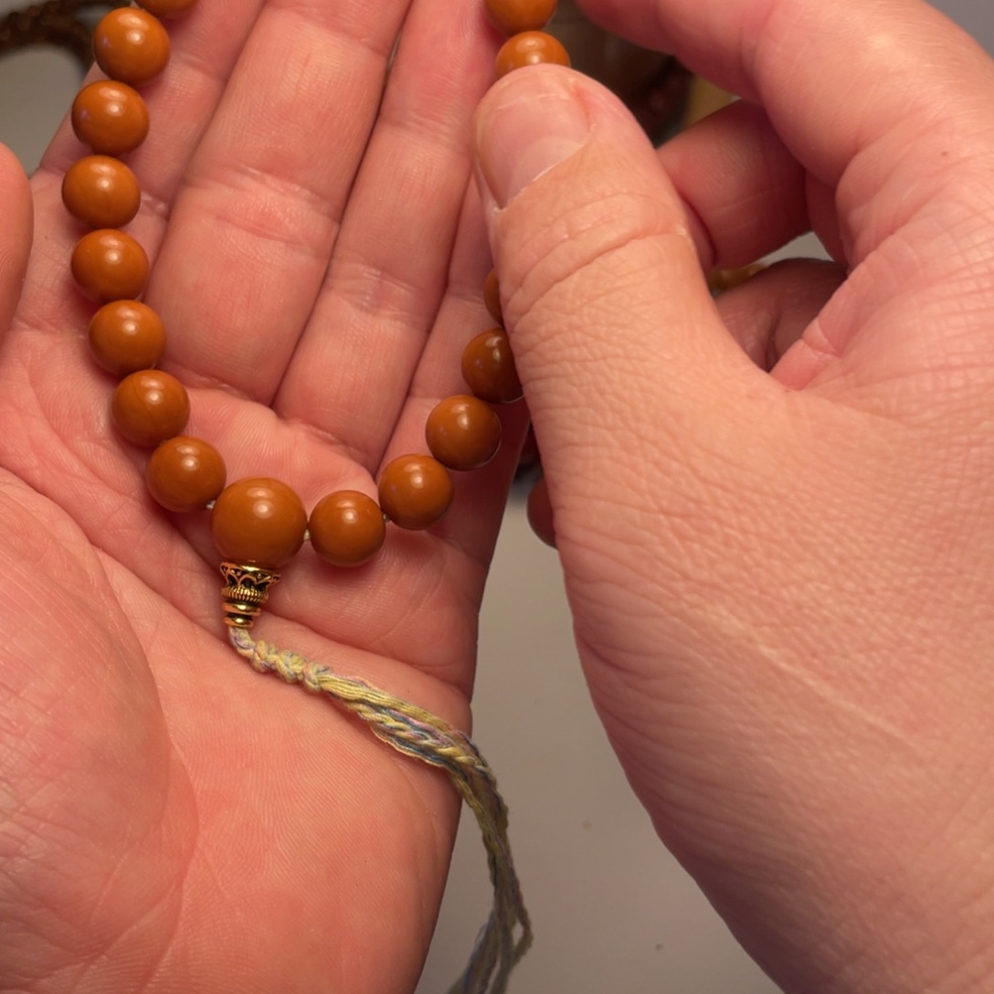 猴头核桃吊坠光柱手持