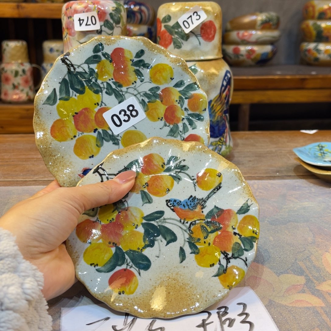 瓷片景德镇手工制作