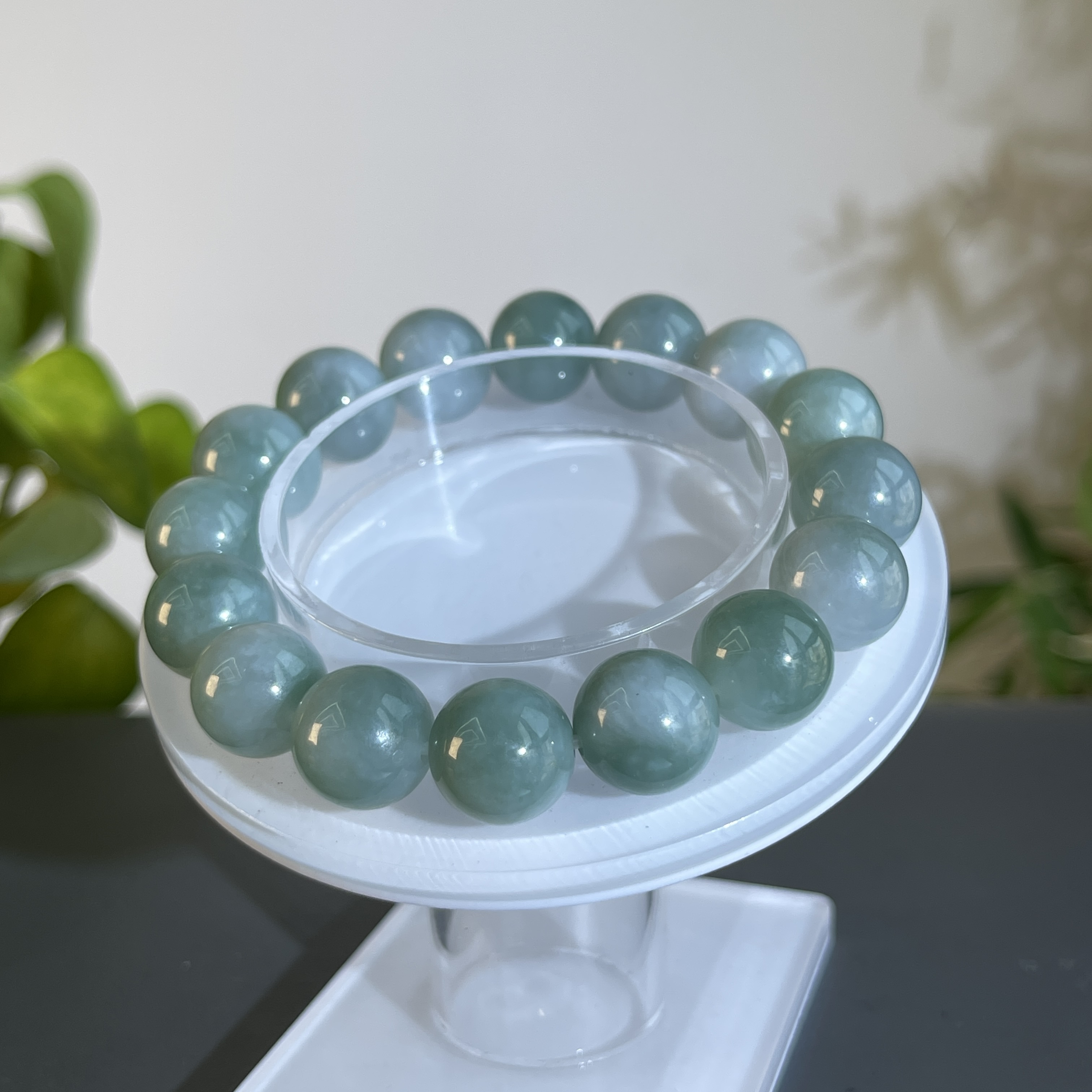 JCB26-170   天然缅甸A货翡翠   翡翠手串